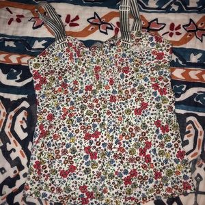 Anthropologie Tops - Anthropologie Floral Tank 9-H15 STCL Anthropologie Tops - Anthropologie Floral Tank 9-H15 STCL